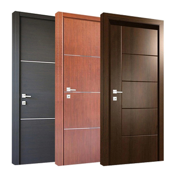 MDF Material PVC Indoor MDF Flush Door