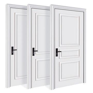 2023 China WPC Door Factory 100% Waterproof Interior Bedroom PVC/ABS/ WPC Doors With Door Frame