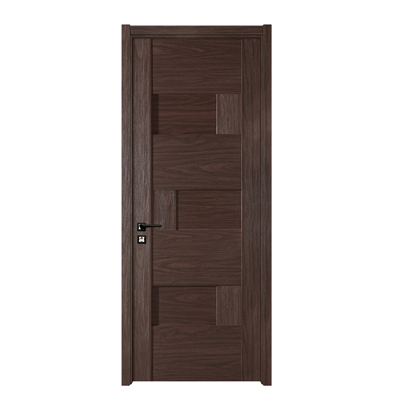  White Customized Size Waterproof PVC Melamine ABS WPC Doors Internal Doors
