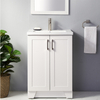 Water Resistant PVC Modern Wash Basin Bathroom Cabinet Vanity