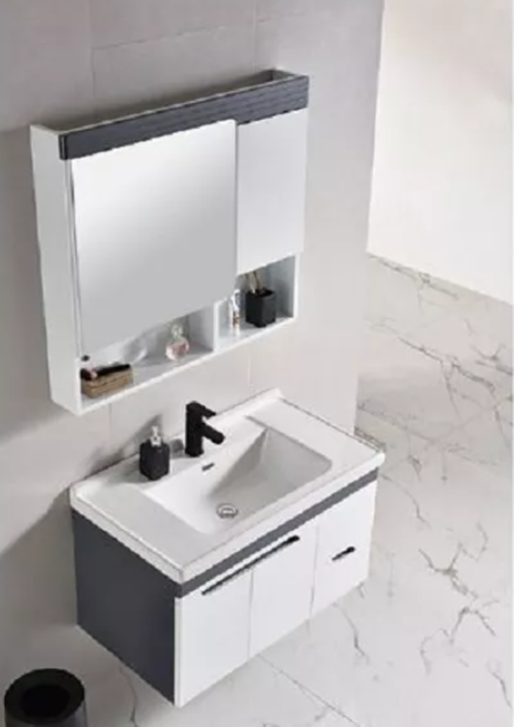 Modern Bathroom Cabinet Pvc in Bathroom Vanities
