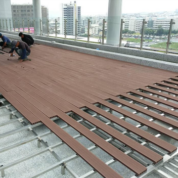 Fentech Floor Outdoor Cheap Pvc Decking, Pvc Pool Co-extrusion Deck