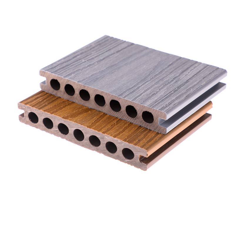 Outdoor Waterproof Ground Area Bamboo Wood Pvc Composite Decking Wpc Hollow Pe Decking