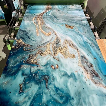 9Mm Wood Grain Laminate PVC Foam Board For Cabinet Decoration PVC Board