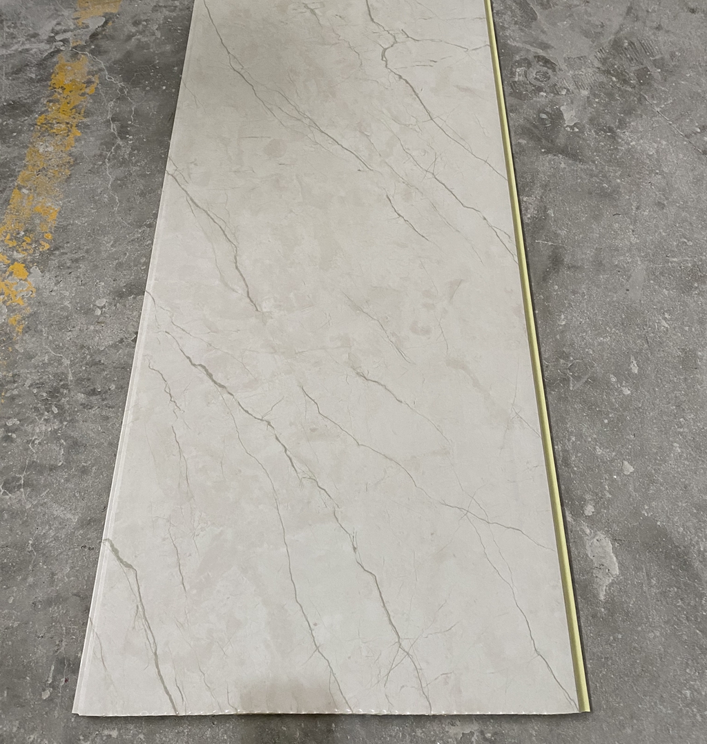 Integrated Decorative PVC Wall Cladding in Marble Design
