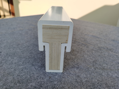 Customized High Quality UPVC/PVC/WPC Door Frame Plastic Profiles