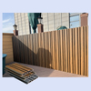Wpc Pvc Decorative Interior Wall Covering Plastic Cladding Three Groove Wood 3d Wall Panel