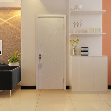Cerarock PVC MDFwood Door PVC Plastic Interior Door
