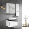 PVC Free Painting Waterproof Nice Price New Home Washbasin Furniture Luxury with Sink Wall Mounted Hotel Vanity Bathroom Cabinet