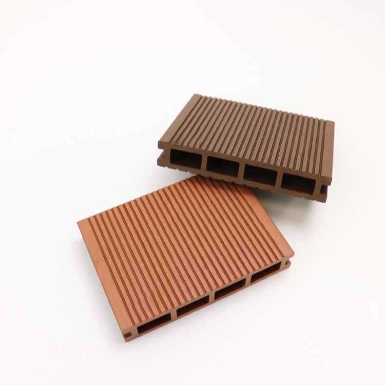 Synthetic Wood Plastic Plank Flooring Pvc Outdoor Co Extrusion Marine Decking