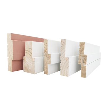 White Primed Finger Joint Pine Wooden Door Jamb