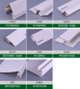 Hollow Bamboo Fiber Woven Grain Laminate Sheets for Walls WPC Film Laminated WPC Wall Panels PVC Cladding Cheap