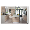 Country Style Modular White China PVC Kitchen Cabinets Factory