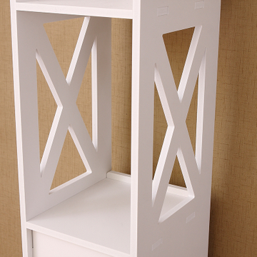 Modern Marble Bathroom Sink PVC Waterproof Bathroom Furniture Makeup Cabinet with Mirror