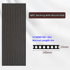 Eco-friendly Outdoor Flooring Wpc Decking 100% Pvc High Quality Composite Decking