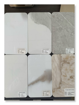 Eco White Marble Wood Grain 4X8 1220*2440/2600/2800 Laminated Pvc Foam Sheet Board