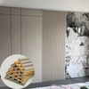 Interior TV Background for Home Decoration Wpc PVC Fluted Wall Wood Panel Wall Cladding