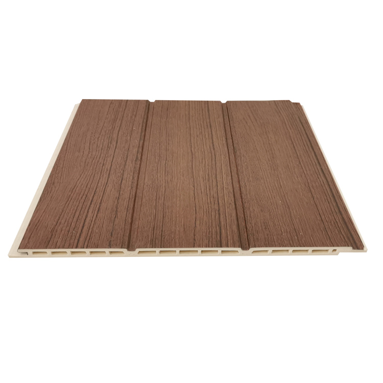 2023 Partition PVC Bamboo Wall Board Brick Cladding Fluted Decorative Exterior WPC Wall Panel