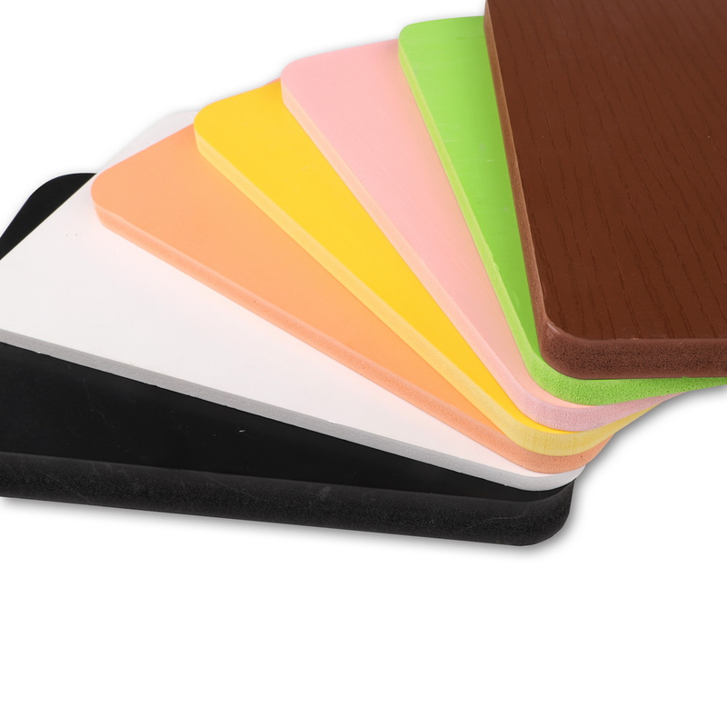 Decor Board Cabinet Hard Surface Glossy White Black 18mm Pvc Board Celuka Price