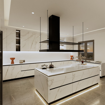 Finish Modern Designs PVC Kitchen Cabinet Competitive Price Kitchen Cabinet Set