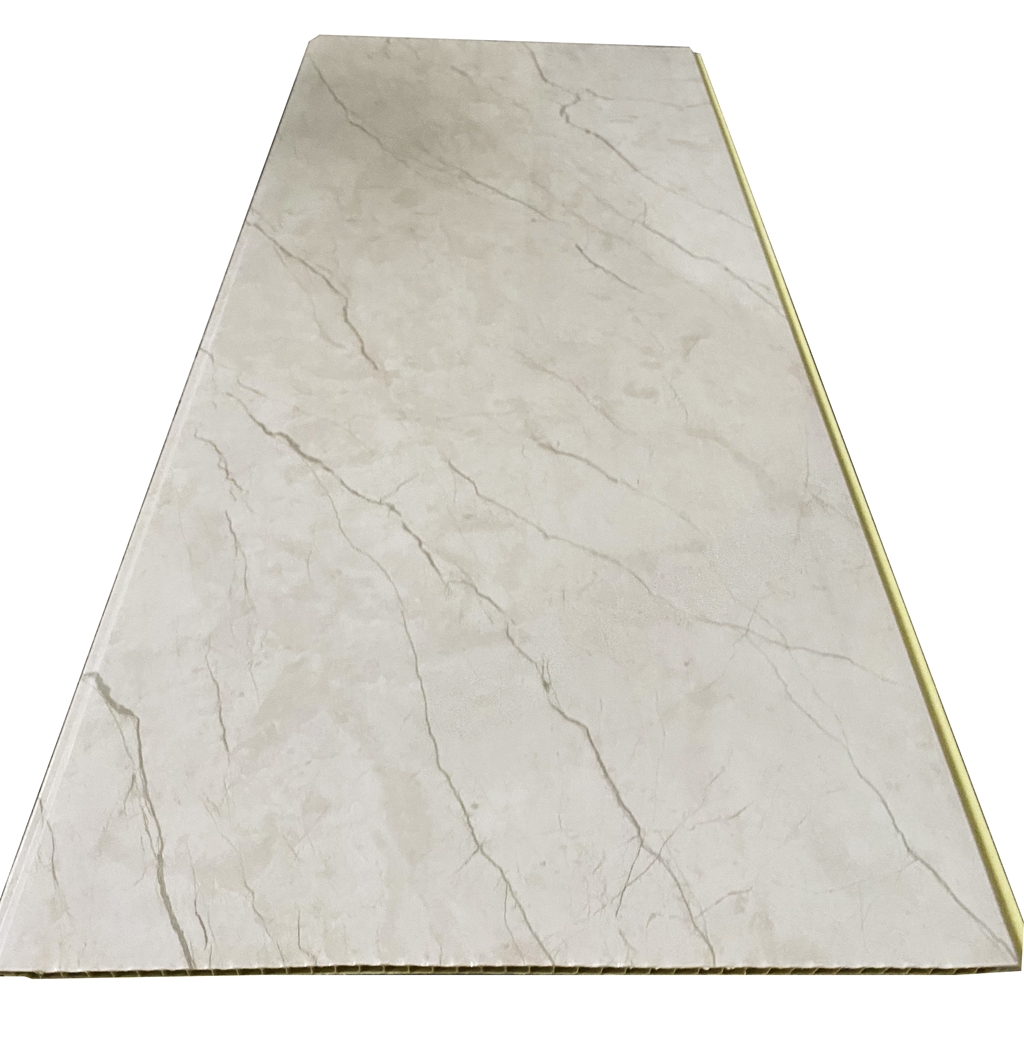 Integrated Decorative PVC Wall Cladding in Marble Design