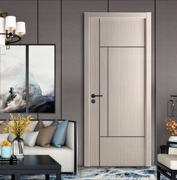 Factory Low Price MDF PVC Internal Bathroom Door Design for Apartment And Residential