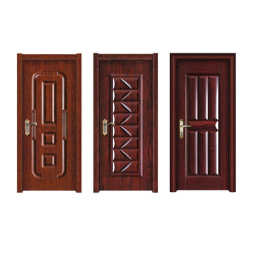 Waterproof Wood Plastic PVC Polymer Villa Hotel WPC Chinese Interior Door