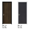 French Style Modern Solid Wood Barn Door Panel/PVC Door /wood Sliding Barn Door