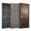 Interior MDF Wood Door Designs PVC Door For Bedroom Bathroom