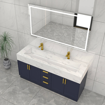 Pvc Cabinet Bathroom Vanities with Sink in Lahore Pakistan White Lacquer Bathroom Vanity