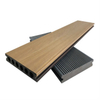 High Quality Wood-imitation Polyurethane Foam Tiles Panels WPC/PVC Decking And Wall Panel Ani-UV Suelo Composite Exterior