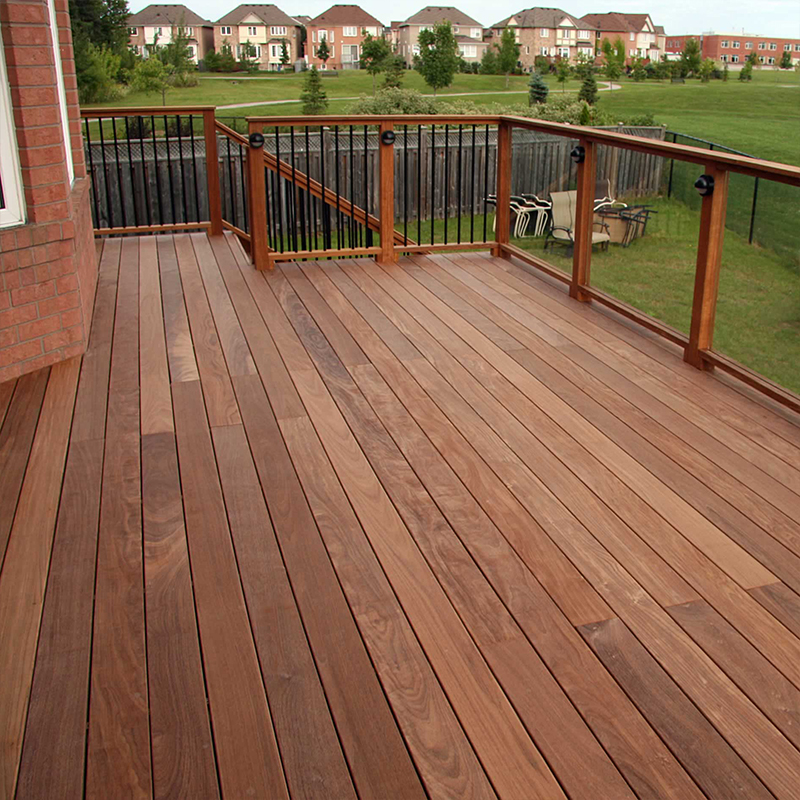 140mmx25mm New Technology ASA Capped PVC Decking