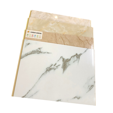 Integrated Decorative PVC Wall Cladding in Marble Design