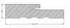 Wood Plastic Wpc Door Frame Profile Flat Jamb Compostes Pvc Door Frames