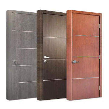 Factory Price Modern Simple Design 30mm WPC Door Waterproof PVC Door For Bathroom Doors