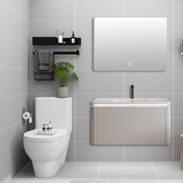 Wholesale New Product PVC Bathroom Vanity Mirror Storage Cabinet