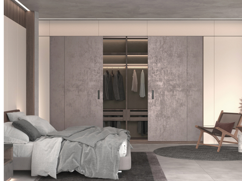  Factory PVC MDF Wardrobe Closet Cloth Storage Cabinets for Bedroom