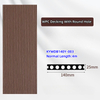 Eco-friendly Outdoor Flooring Wpc Decking 100% Pvc High Quality Composite Decking