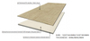 OEM Wooden Composite Grains Pvc Waterproof Panel 159*10mm Interior Decoration Wpc Wall Cladding