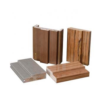 Customized New Material PET Door Frame Jamb Architrave Lintel Lintel Hotel Not Melamine PVC