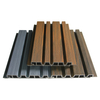 Wpc Pvc Decorative Interior Wall Covering Plastic Cladding Three Groove Wood 3d Wall Panel