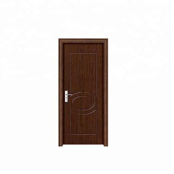 Top Manufacturer Apartment Poly Internal Wood Door Hotel Soundproof Bedroom Door Walnut Modern Interior Solid Wooden Room Door