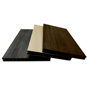 China high cost-effective park outdoor floor plastic wood pvc decking outdoor deck tile