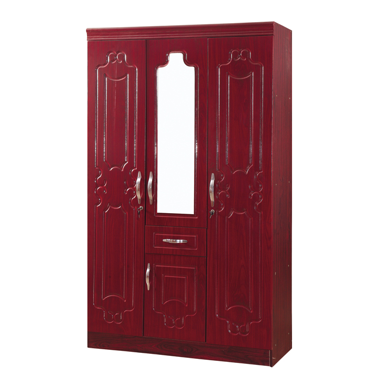 Dressing Drawer Wall Cabinet Closet White Wood Modern Clothe Cabinet Pvc Home Furniture Bedroom Furniture Wardrobe