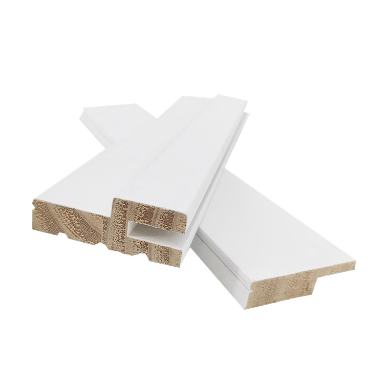 White Primed Finger Joint Pine Wooden Door Jamb