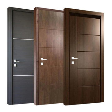 MDF Material PVC Indoor MDF Flush Door