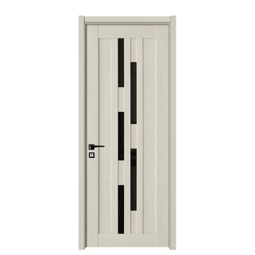  White Customized Size Waterproof PVC Melamine ABS WPC Doors Internal Doors
