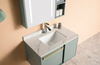 Luxury Pvc Wall Mounted Basin Cabinet Bathroom Cabinet Vanity Handles Clear