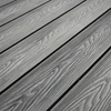 China high cost-effective park outdoor floor plastic wood pvc decking outdoor deck tile