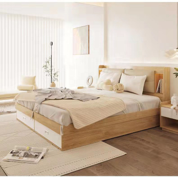 Custom Bedroom Wall Mounted Minimalism Small Cabinet Wooden Wardrobe Modern Pvc Wooden 2 Door Wardrobe Closet